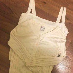 Red Valentino top and cardigan